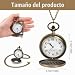 Imagen de OFFCUP Reloj de Bolsillo Vintage con Cadena