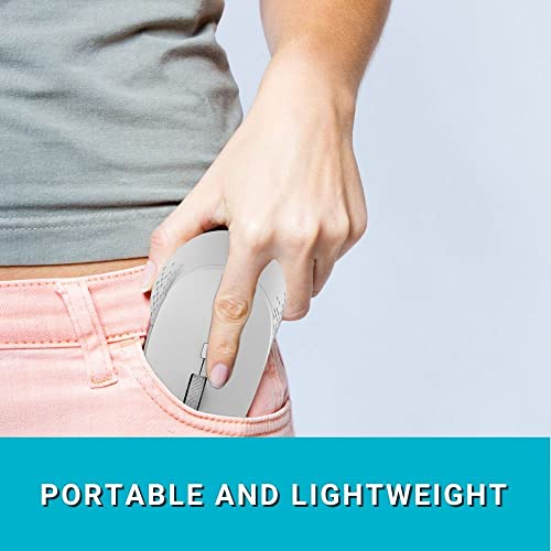 Rapoo Wireless Mouse, M300G Multi-Device Wireless Mouse, Computer Usb Mouse, Portable Silent Mouse, Optical Mouse With 6 Buttons, 1Aa Battery, 4 Dpi Ergonomics Mouse For Pc/Laptop/Office #TOP4