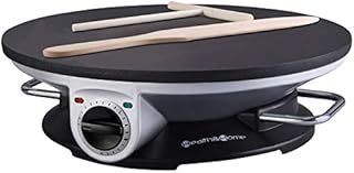 Health and Home No Edge Crepe Maker - 13 Inch Crepe Maker