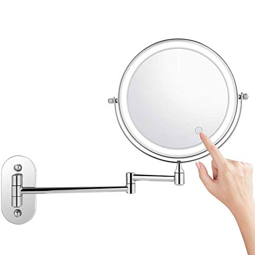 Espejo de Maquillaje Led 8 Pulgadas Montaje Pared