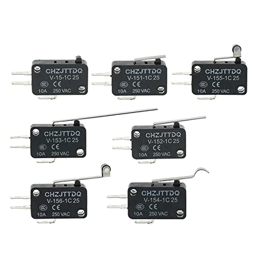 Micro interrupteur de fin de course V-15-1c25 pour circuit électrique 10A 250V