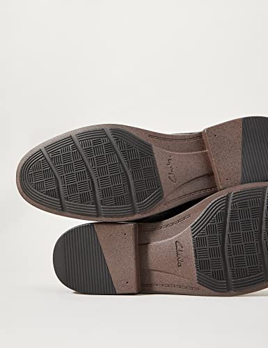 Clarks Men's Becken Lace Brogues, Black Leather, 10.5 US