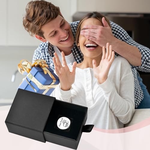 Stocking Stuffers for Adults – Hilarious Steel Food Decision Dice & Funny Gifts for Him Her