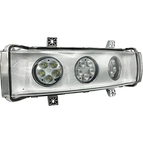 TIGERLIGHTS TL6150 12V LED Center Hood Light Compatible With/Replacement For Case/IH 2250 Patriot, Patriot 3240, Patriot 3340 87455676, 87455677, 87308895 150 Wattage Off-Road Light