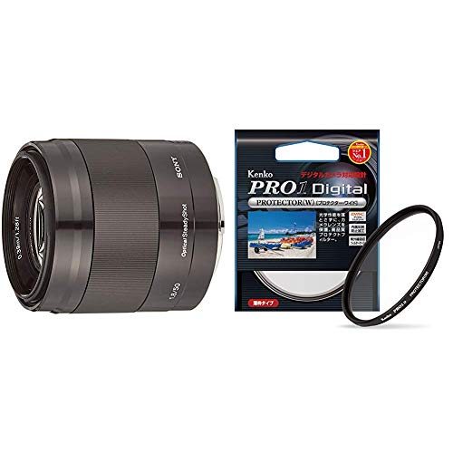 SONY(�\�j�[) �y�����Y �� �v���e�N�^�[ �Z�b�g�z ��؂ȃ����Y��ی삵�������ɁBSEL50F18 + Kenko PRO1D 49mm