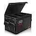 Produktbild AUTOPRE MODIFY Kofferraum Organizer Auto, Kofferraumtaschen mit Klett & Seitentaschen, Tragbar Multi Fächer Auto Organizer Aufbewahrungstasche für Auto, Wasserdicht - Schwarz