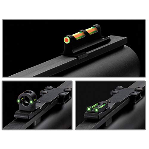 TRUGLO Tru-Bead Dual-Color Fiber Optic Sight Turkey Sight W/Ghost Universal
