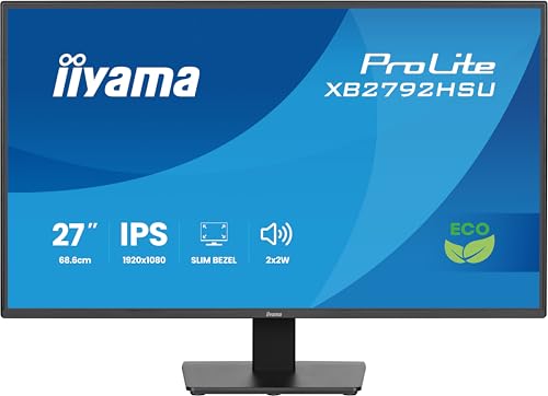 iiyama X2792QSU-B1-27, IPS, 2560 x 1440/120Hz, 1H1DP,