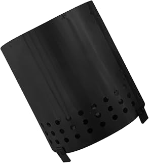 Abaodam Fireplace Tabletop fire smokeless fire Pit Outdoor Metal Wrought Iron Point Charcoal Bucket