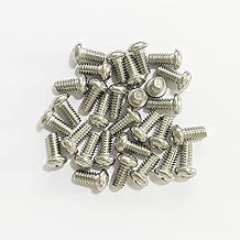 WAFJAMF 1/4-20 Thread 30 Pcs Truss Head Phillips Machine Screws Full Thread 304 Stainless Steel Knob Pull Screws for Cabinet Drawer 1/4-20 x 1/2"