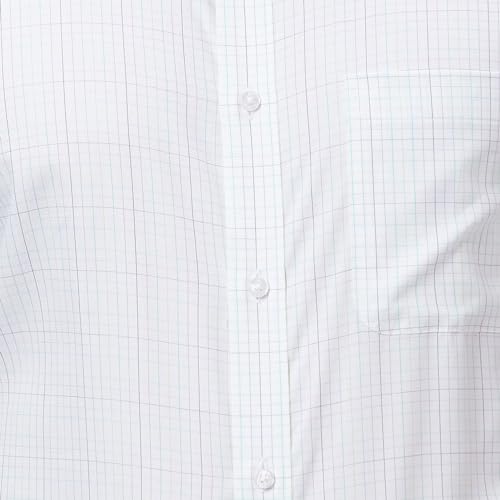Image of Raymond Men's Pure Cotton Structure Pattern Slim Fit Semi Cutaway Collar Full Sleeve Formal Shirt