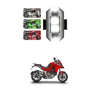 PRIKNIK Drone Strobe Lights Night Warning Lights for Motorcycles, Drones, UTV, Bicycle Compatible With Multistrada
