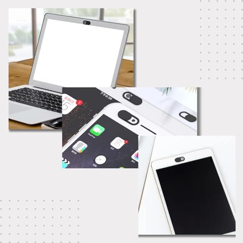 Tampa Câmera Webcam Adesivo Ultrafino Proteção De Privacidade Notebook Tablet (06 Unidades)
