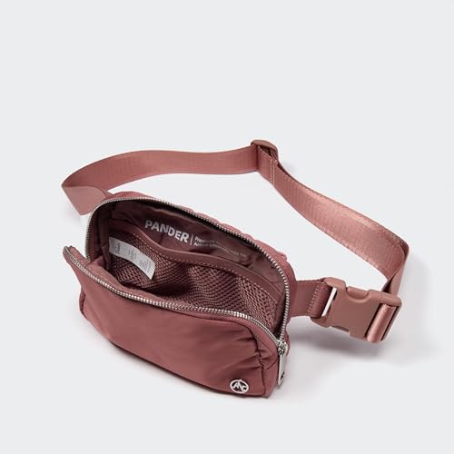 Image of Pander Everywhere Belt Bag for Women, Fashion Waist Packs, Crossbody Bags with Adjustable Strap (Mauve).