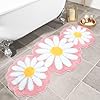 Amazon.com: Homantic Pink Long Bathroom Rug, Bedroom Area Rug Runner ...