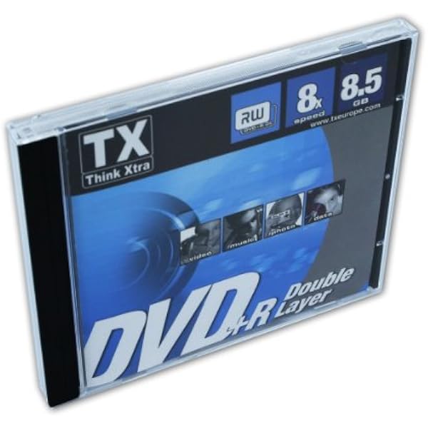 Dvd+R Double Layer (Jewe Case Pz.1) (8X 8.5Gb)