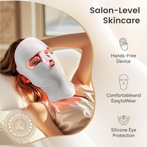 Image of Red Light Therapy for Face LED Infrared Facial Mask