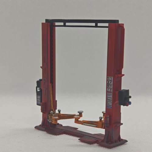 Modelo de Elevador de Auto en Resina 1:64 HQABNGI Toy0068 Rojo miniatura 5