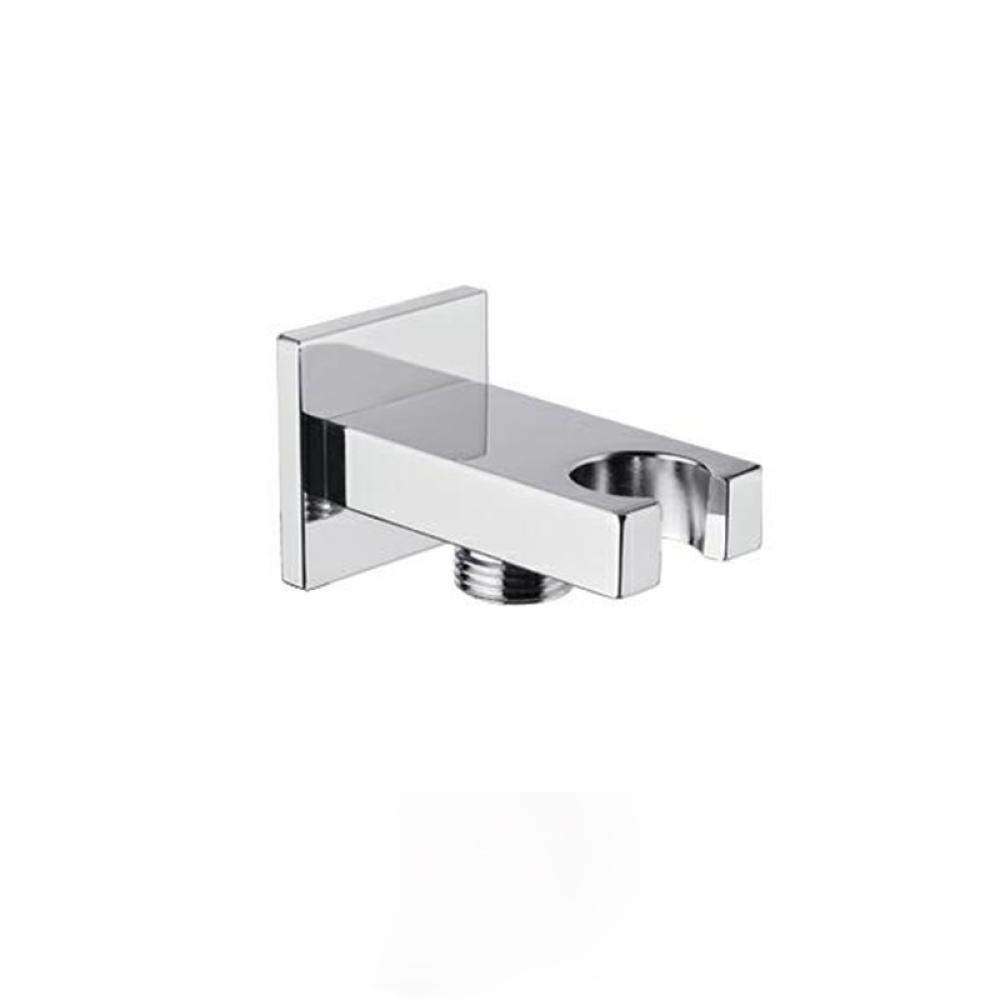 Duschkopfhalterung Messing Wandmontierter Handbrausehalter Brausehalterung & Schlauchverbinder Wandwinkeleinheit Auslauf Wassereinlass Eckventil-6218 Duschkopfhalter (Color : 6218) (6211) (6223)