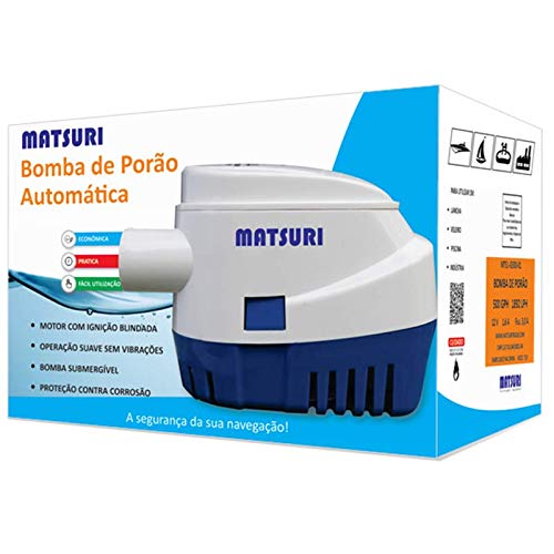 Bomba de Porão com automático 750 GPH - Matsuri (750 com automatico)