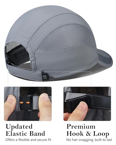 Image of GADIEMKENSD Quick Dry Run Hat Cooling Breathable Mesh