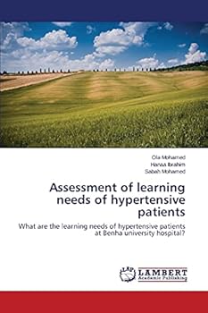 Paperback Assessment of learning needs of hypertensive patients Book