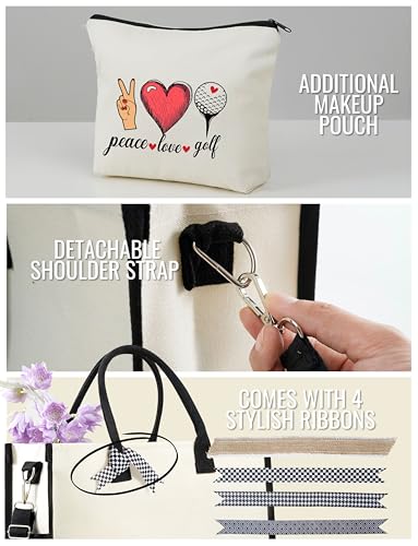 Bolso Tote de Lona para Mujer InnoBeta Golf miniatura 3