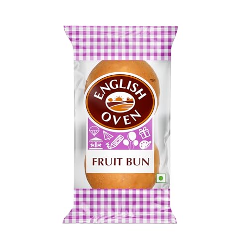 Image of English Oven Fruit Bun Bread, 100 g