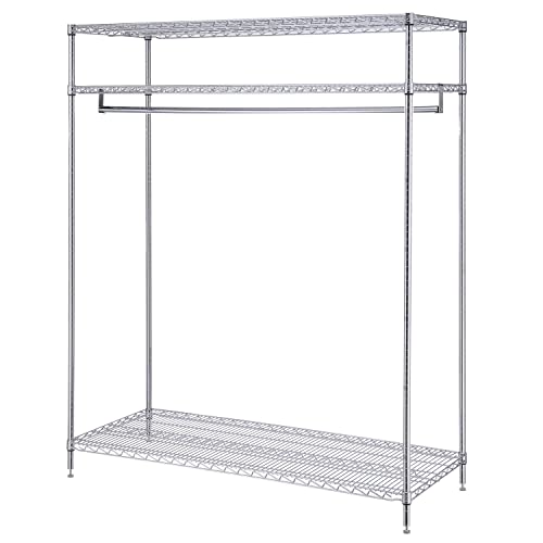 3-Shelf Garment Floor Rack, 24