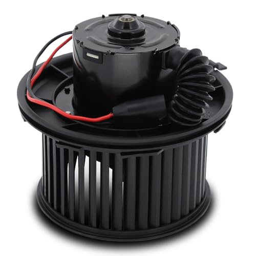 Image of HVAC A /C Heater Blower Motor with Fan Cage Compatible with Chevy, Cadillac Vehicles - 2007-2013 Silverado 1500, Avalanche, Escalade- Replace 19153680