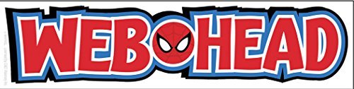 C&D Visionary Spiderman Classic Web Head Sticker by C&D Visionary