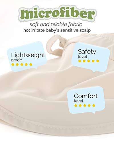 FURTALK Baby Sun Hat with Neck Flap UPF 50+ Adjustable Baby Boys Girls Summer Beach Hat for Traveling Swim Hat3