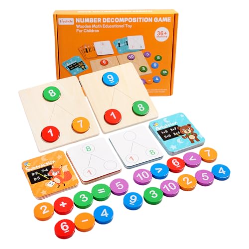 Jeu de dénombrement et additions jusqu'à 10 jouet éducatif