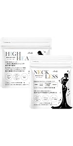 Amazon | 【Meilly】NECK LESS （ネックレス）HIGH HEAL （ハイヒール