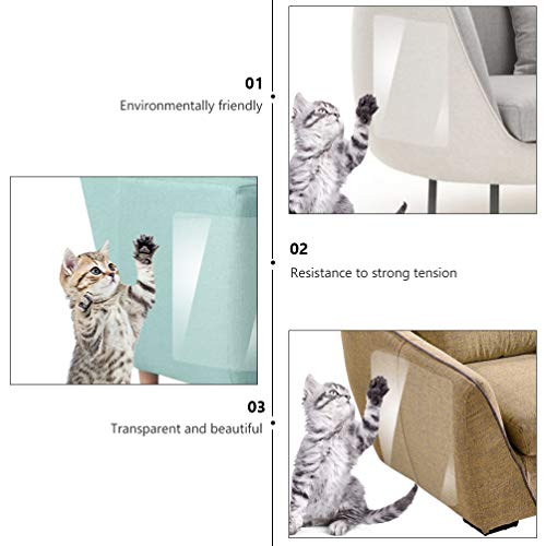 POPETPOP Protetor de Móveis de Gatos para Animais de Estimação de Gatos, Fita Adesiva para Sofá e Mó