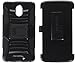 Droid Turbo 2 Case, Evocel [Generation Series] Belt Clip Holster, Kickstand, HD Screen Protector, Dual Layer for Motorola Droid Turbo 2 (XT1585/ 2015 Release), Black (EVO-MOTXT1585-AB201)