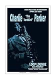 Raw Sugar Art Studio Charlie Parker 1954 Cleveland Concert Poster