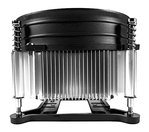 Tronwire Tw-8 Rgb Led Cpu Cooler With Aluminum Heatsink & Copper Core Base & 4-Pin Pwm 3.5-Inch Fan With Pre-Applied Thermal Paste For Intel Core I3 I5 I7 I9 Socket 1200 1151 1150 1155 1156 Desktop Pc #TOP4