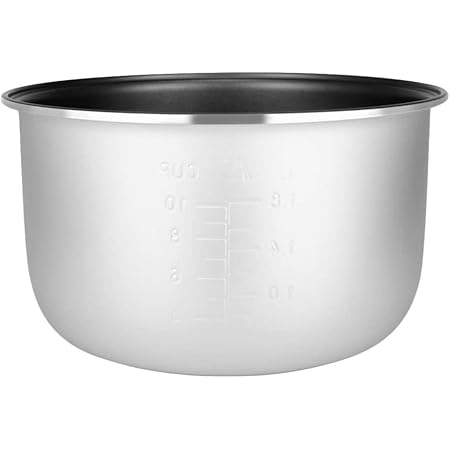 Amazon.com: Housoutil Rice Cooker Inner Pot Replacement Cooking Pot ...