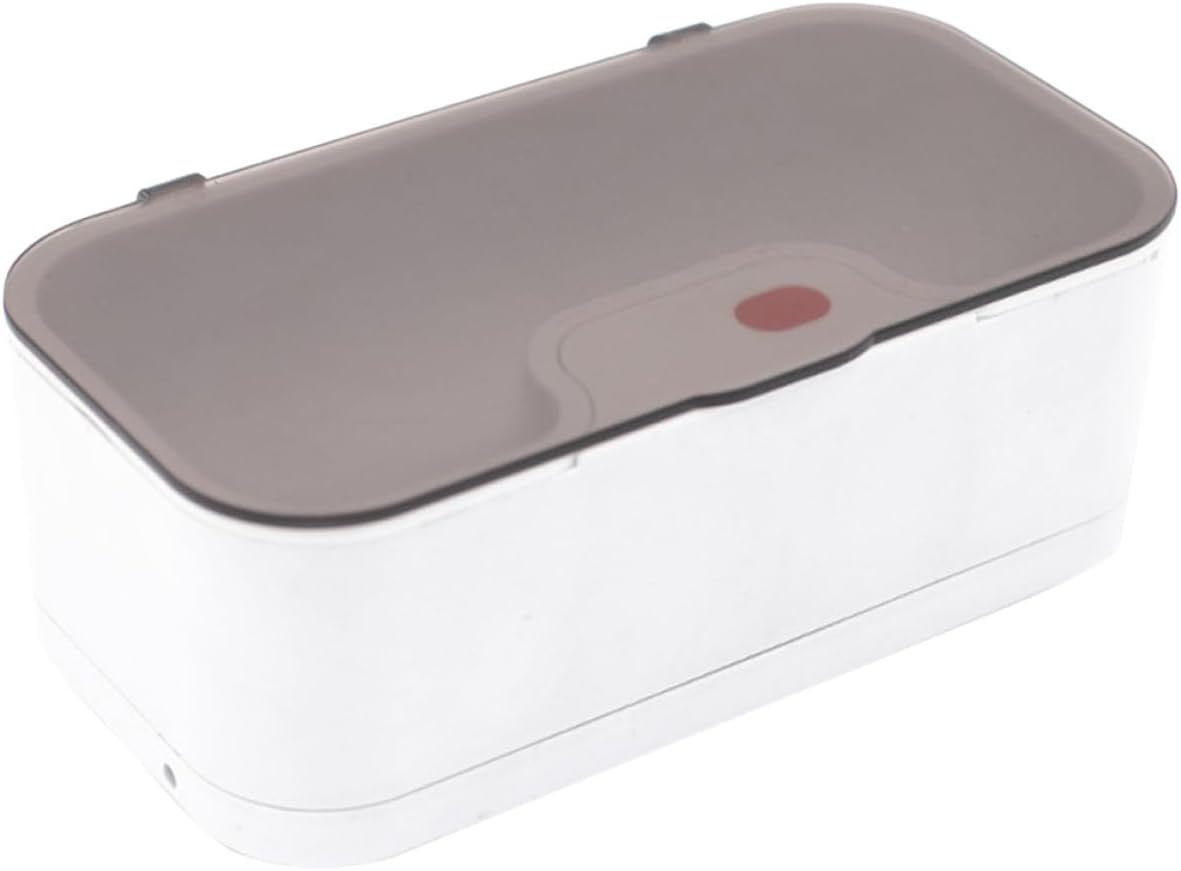 SUPVOX Portable Ultrasonic Jewelry Cleaner and Watch Cleaning Machine for Small Items, Household Eyeglasses Cleaning Device with Detachable Watch Holder for Rings and Glasses