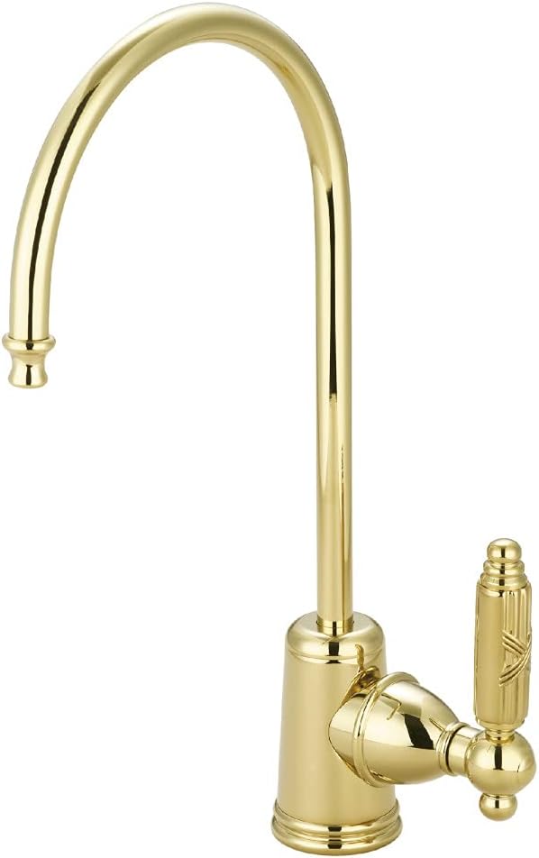 Kingston Brass Gourmetier KS7191GL Georgian Single Handle Water Filtration Faucet, Polished Chrome