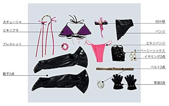 FGO Fate 水着 BB コスプレ 最終再臨 BBペレ FGO Fate 水着 BB コスプレ 最終再臨 BBペレ FGO Fate 水着 BB