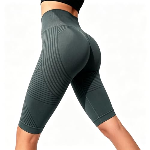 saqioa High Waist Compression Leggings