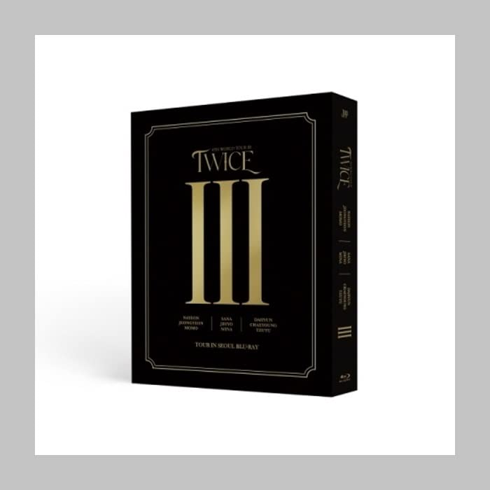 TWICE 4º Tour Mundial En Seúl Contenido Blu-Ray+Cartel+Seguimiento Sellado