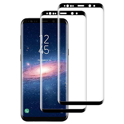 DASFOND Protector Pantalla de Samsung Galaxy S9 Plus Cristal Templado [Cobertura Completa, 9H Dureza, Alta Definicion, Alta sensibilidad, Protector de Pantalla para Samsung Galaxy S9 Plus, 2 Piezas