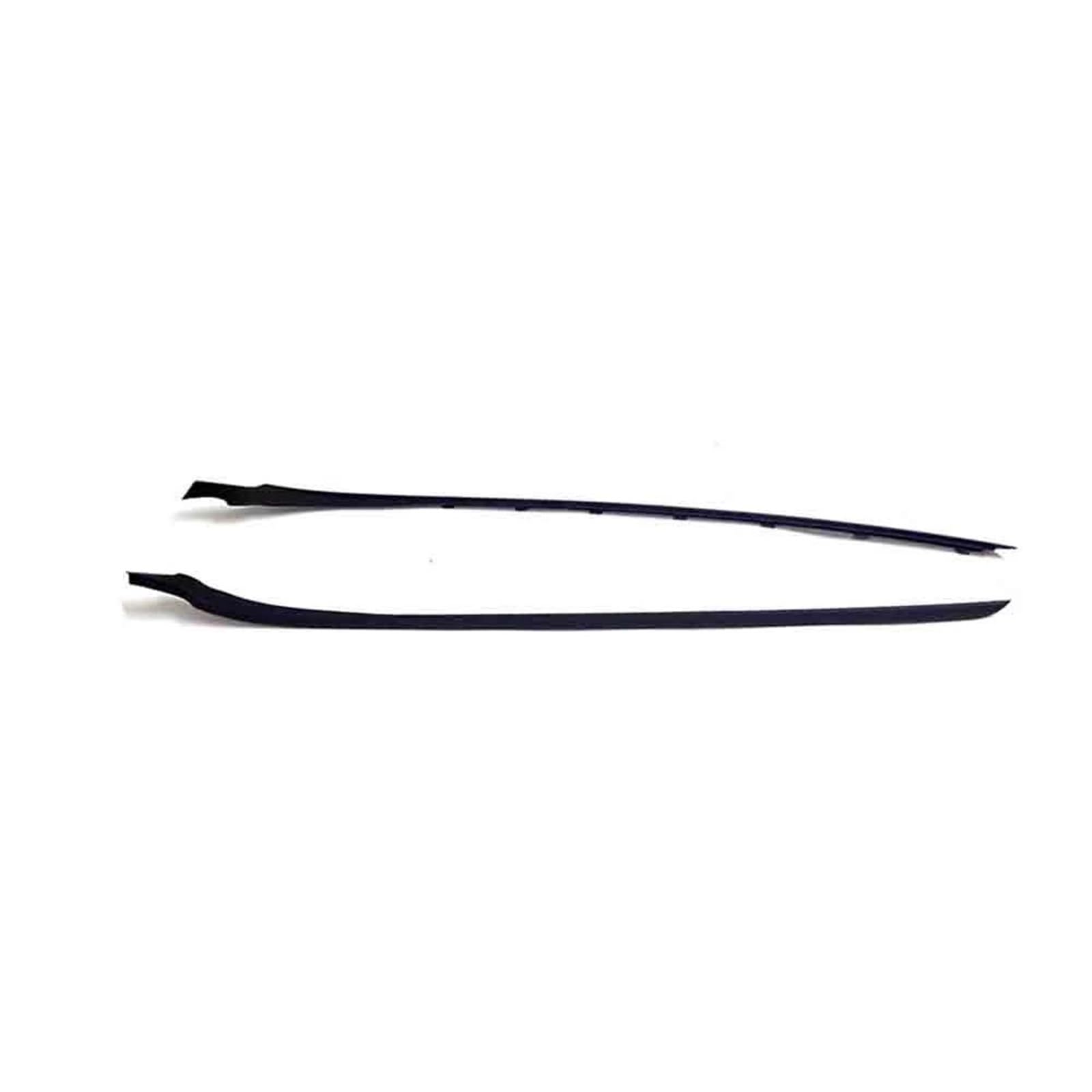 Car Weather Stripping 2 Pcs Front Outside Windshield Side Rubber for Ford for Fiesta 2009-2014 Be8Z5403136A Protective Weatherstrip Laminate