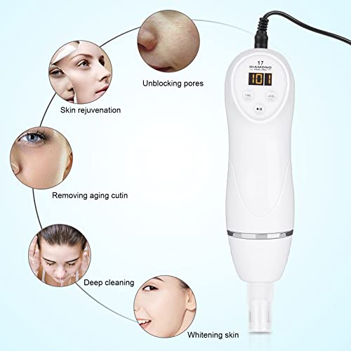Aimengxi Diamond Microdermabrasion Machine Professional Blackhead Remover Vacuum 2022 Upgraded Facial Pore Cleaner Electric Usb Rechargeable With 8 Probes Blackhead Remover Skincare Tool #TOP3