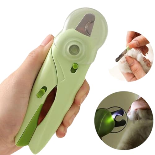 Alicate Para Cães e Gatos Pet Cortador Unhas Cachorro Gato Animal Luz LED Lixa