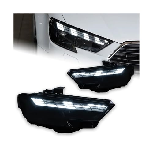 �Ԃ̃��C�g�A�E�f�B A3 8V 2017-2021 S3 RS3 �Z�_���n�b�`�o�b�N LED �����w�b�h���C�g�A�Z���u���A�b�v�O���[�h RS5 �X�^�C���f�U�C���c�[���A�N�Z�T���[