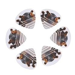 Horse Lot de 3 médiators en celluloïd coloré pour guitare basse, amateurs de musique, joueurs de guitare, guitares électriques et acoustiques 0,46 mm, 0,71 mm, 0,96 mm - Les Beatles, Paul McCartney, John Lennon, RIngo Starr, George Harrison Horse Lot de 3 médiators en celluloïd coloré pour guitare basse, amateurs de musique, joueurs de guitare, guitares électriques et acoustiques 0,46 mm, 0,71 mm, 0,96 mm – Image 2